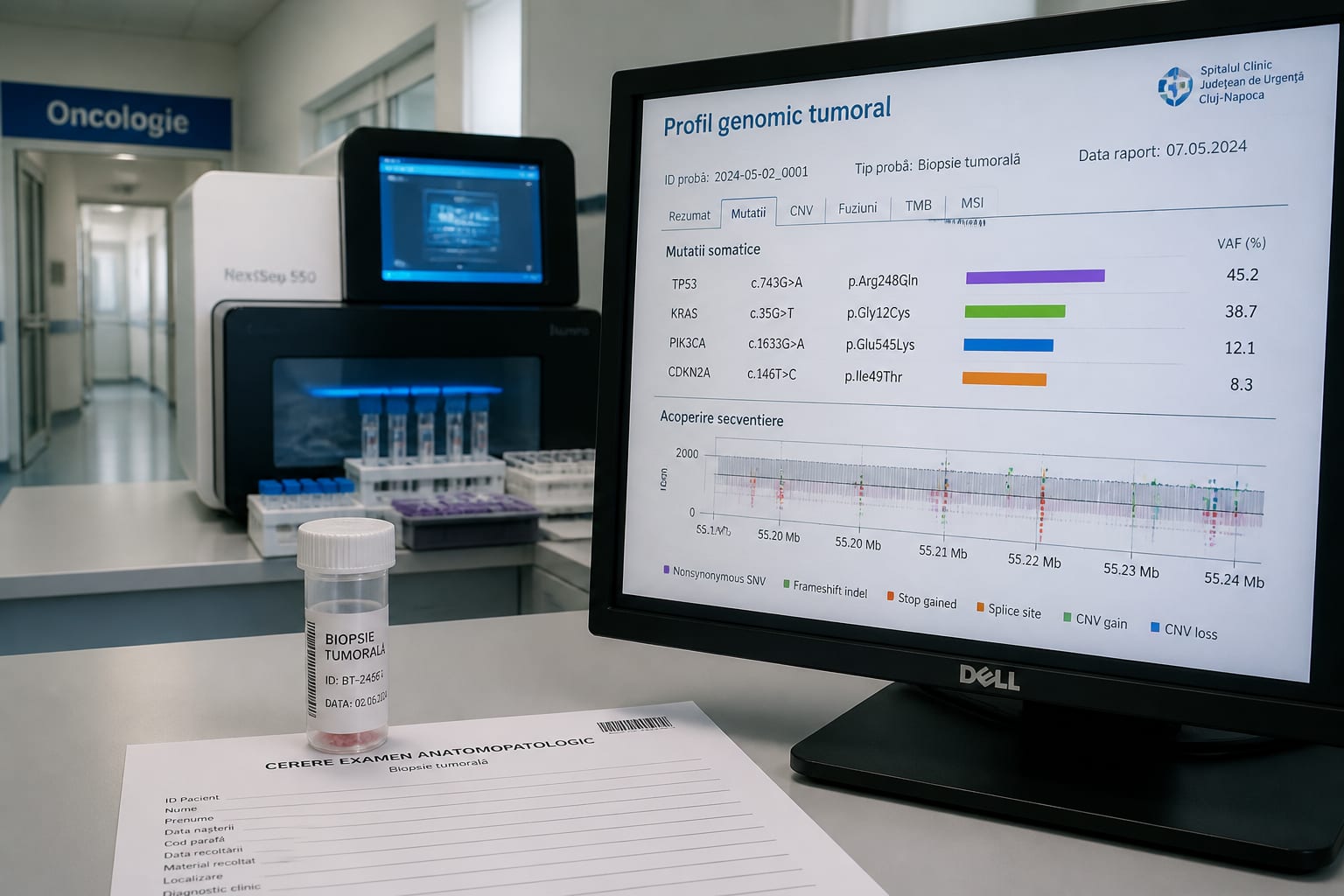 Testarea genetică extinsă a tumorilor deschide noi opțiuni de tratament pentru 28% dintre pacienții cu cancer