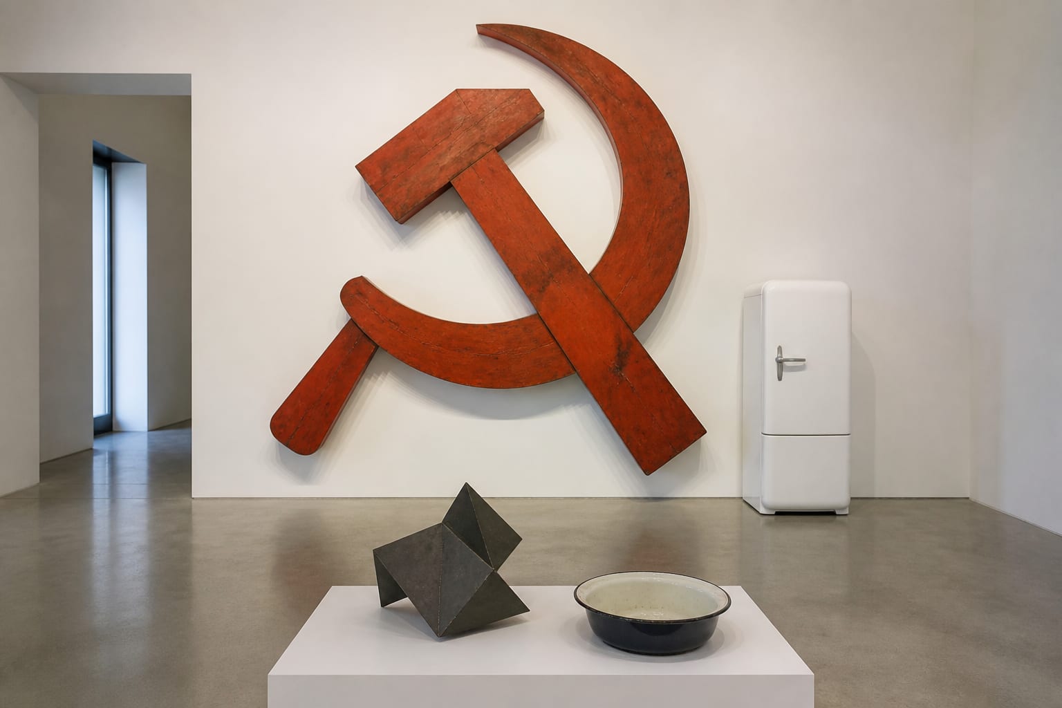 retrospectiva lui Sándor Pinczehelyi, Expoziția din Pécs arată cum Sándor Pinczehelyi a unit simboluri socialiste și