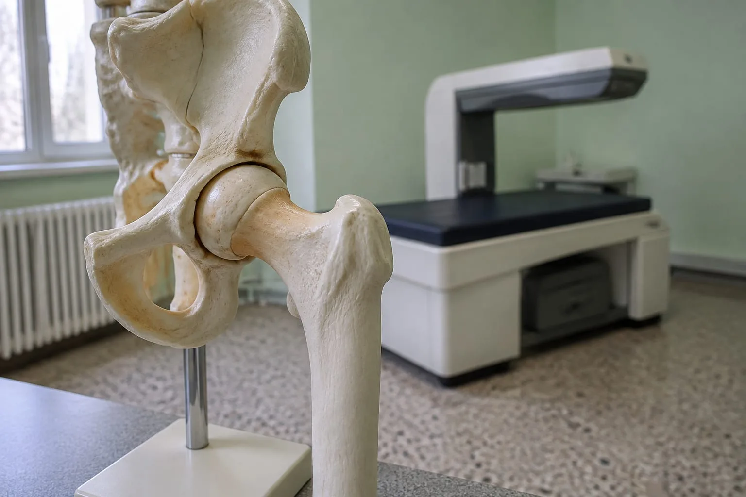 Echipament pentru diagnosticarea osteoporozei